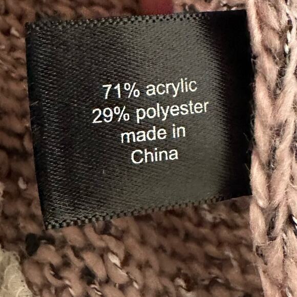 Lane Bryant Textured Knit Sweater in Soft Mauve Size 18/20 - Picture 6 of 6